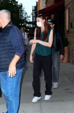 SOPHIE TURNER and Joe Jonas Leaves Greenwich Hotel in New York 09/25/2021