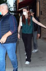 SOPHIE TURNER and Joe Jonas Leaves Greenwich Hotel in New York 09/25/2021