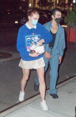 SOPHIE TURNER and Joe Jonas Night Out in New York 09/20/2021