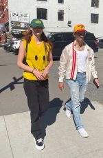 SOPHIE TURNER and Joe Jonas Out in New York 09/19/2021