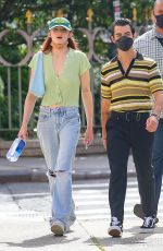 SOPHIE TURNER and Joe Jonas Out in New York 09/21/2021
