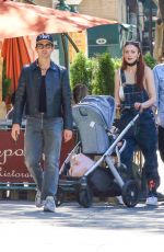 SOPHIE TURNER and Joe Jonas Out with Their Baby in New York 09/25/2021