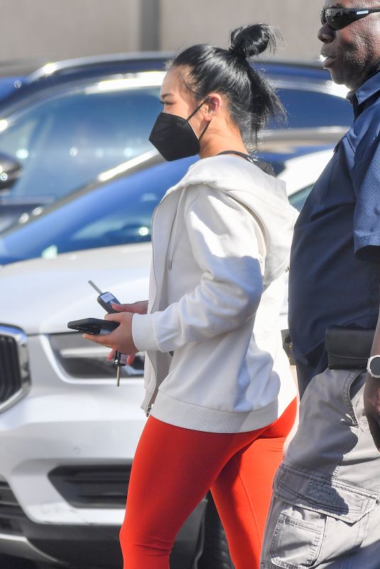 SUNISA LEE Arrives at Dancing With The Stars Rehearsal in Los Angeles 09/15/2021