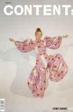SYDNEY SWEENEY in Contents Magazine, Fall 2021