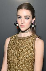 TALIA RYDER at Saint Laurent Show at Paris Fashion Week 09/28/2021