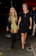 TALLIA STORM Out with Her Mother Tassa Hartman in Chelsea 09/04/2021
