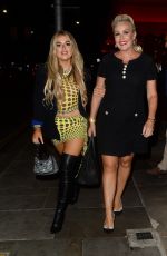 TALLIA STORM Out with Her Mother Tassa Hartman in Chelsea 09/04/2021