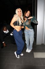TANA MONGEAU and BROOKE SCHOFIELD at BOA Steakhouse in Los Angeles 09/22/2021