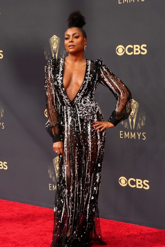 TARAJI P. HENSON at 73rd Primetime Emmy Awards in Los Angeles 09/19/2021
