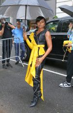 TARAJI P. HENSON at Moschino Fashion Show at Bryant Park in New York 09/09/2021