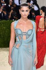 TAYLOR HILL at 2021 Met Gala in New York 09/13/2021