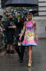 TAYLOR HILL at Moschino SS2022 Fashion Show in New York 09/09/2021