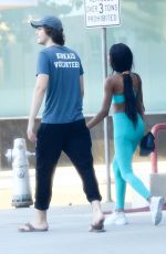 TEALA DUNN Out and About in Los Angeles 09/11/2021