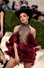 TESSA THOMPSON at 2021 Met Gala in New York 09/13/2021