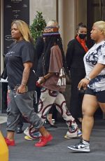TEYANA TAYLOR Out and About in New York 09/12/2021