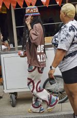 TEYANA TAYLOR Out and About in New York 09/12/2021