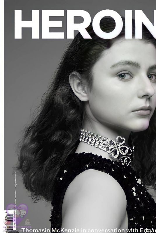 THOMASIN MCKENZIE onthe Cover of Heroine Magazine, September 2021