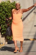 TIFFANY HADDISH Arrives at Jimmy Kimmel Live! in Los Angeles 09/07/2021