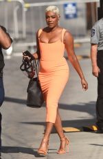 TIFFANY HADDISH Arrives at Jimmy Kimmel Live! in Los Angeles 09/07/2021