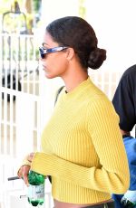 TINA KUNAKEY at Marco Polo Airport in Venice 09/02/2021