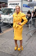 TINA LEUNG Arrives at Moschino Show at New York Fashion Week 09/09/2021
