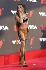 TINASHE at 2021 MTV Video Music Awards in Brooklyn 09/12/2021