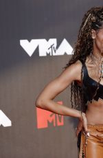 TINASHE at 2021 MTV Video Music Awards in Brooklyn 09/12/2021