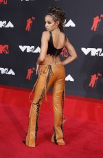 TINASHE at 2021 MTV Video Music Awards in Brooklyn 09/12/2021