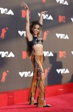 TINASHE at 2021 MTV Video Music Awards in Brooklyn 09/12/2021