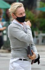 UMA THURMAN Out and About in New York 08/31/2021