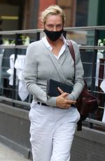 UMA THURMAN Out and About in New York 08/31/2021