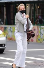 UMA THURMAN Out and About in New York 08/31/2021