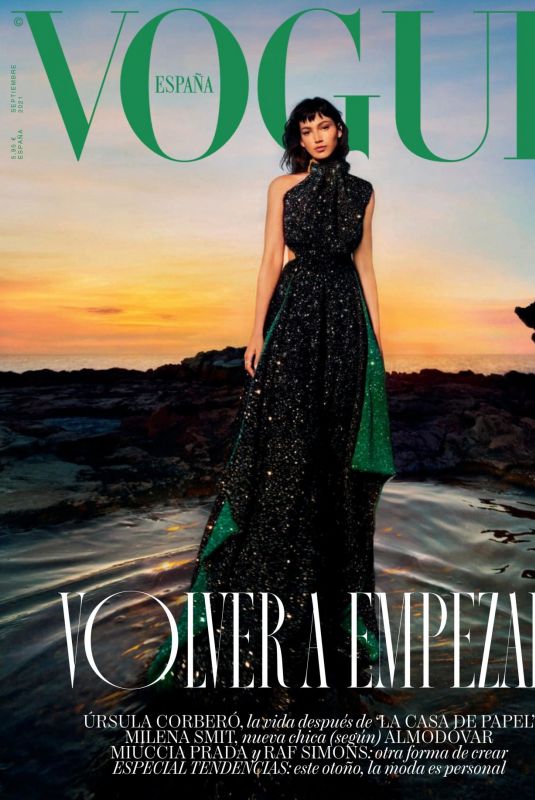 URSULA CORBERO in Vogue Magazine, Spain September 2021
