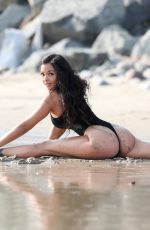 VAL FIT in Swimsuit at a Photoshoot 09/16/2021