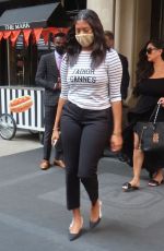 VANESSA and NATALIA BRYANT Out on Madison Avenue in New York 09/12/2021