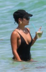 VANESSA HDUGENS in Swimsuit at a Beach in Miami 09/15/2021
