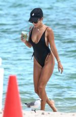 VANESSA HDUGENS in Swimsuit at a Beach in Miami 09/15/2021