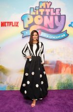 VANESSA HUDGENS and SOFIA CARSON at My Little Pony: A New Generation Photocall in Los Angeles 09/19/2021
