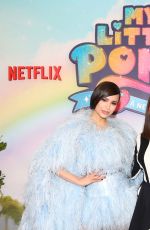 VANESSA HUDGENS and SOFIA CARSON at My Little Pony: A New Generation Photocall in Los Angeles 09/19/2021