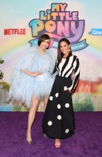 VANESSA HUDGENS and SOFIA CARSON at My Little Pony: A New Generation Photocall in Los Angeles 09/19/2021