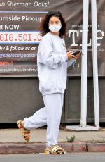 VANESSA HUDGENS Leaves a Spa in Los Angeles 09/01/2021