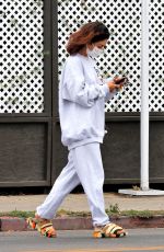 VANESSA HUDGENS Leaves a Spa in Los Angeles 09/01/2021