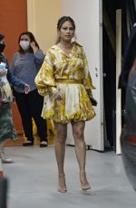 VANESSA MINNILLO Leaves ABC Studios after Promoting Her New Show NCIS: Hawaii 09/27/2021