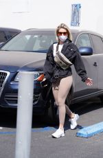 WITNEY CARSON Arrives at Dancing With The Stars Studio in Los Angeles 09/07/2021