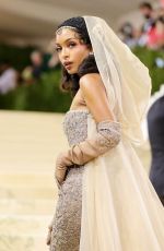 YARA SHAHIDI at 2021 Met Gala in New York 09/13/2021
