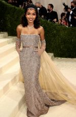 YARA SHAHIDI at 2021 Met Gala in New York 09/13/2021