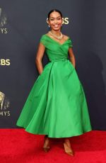 YARA SHAHIDI at 73rd Primetime Emmy Awards in Los Angeles 09/19/2021