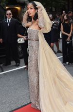 YARA SHAHIDI Heading to 2021 Met Gala in New York 09/13/2021
