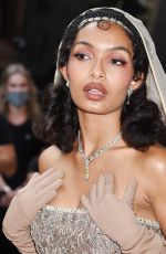 YARA SHAHIDI Heading to 2021 Met Gala in New York 09/13/2021