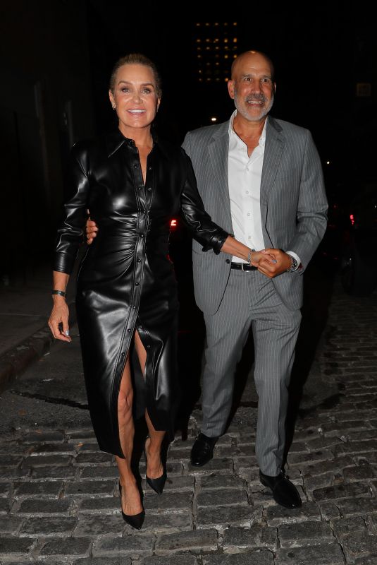 YOLANDA HADID Leaves Spring Studios in New York 09/08/2021